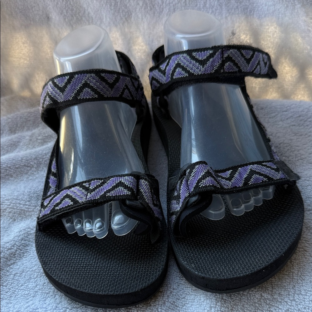 Merrell Kalahari Strap Sandals 3111 Men's Size 9 Canvas Purple Black